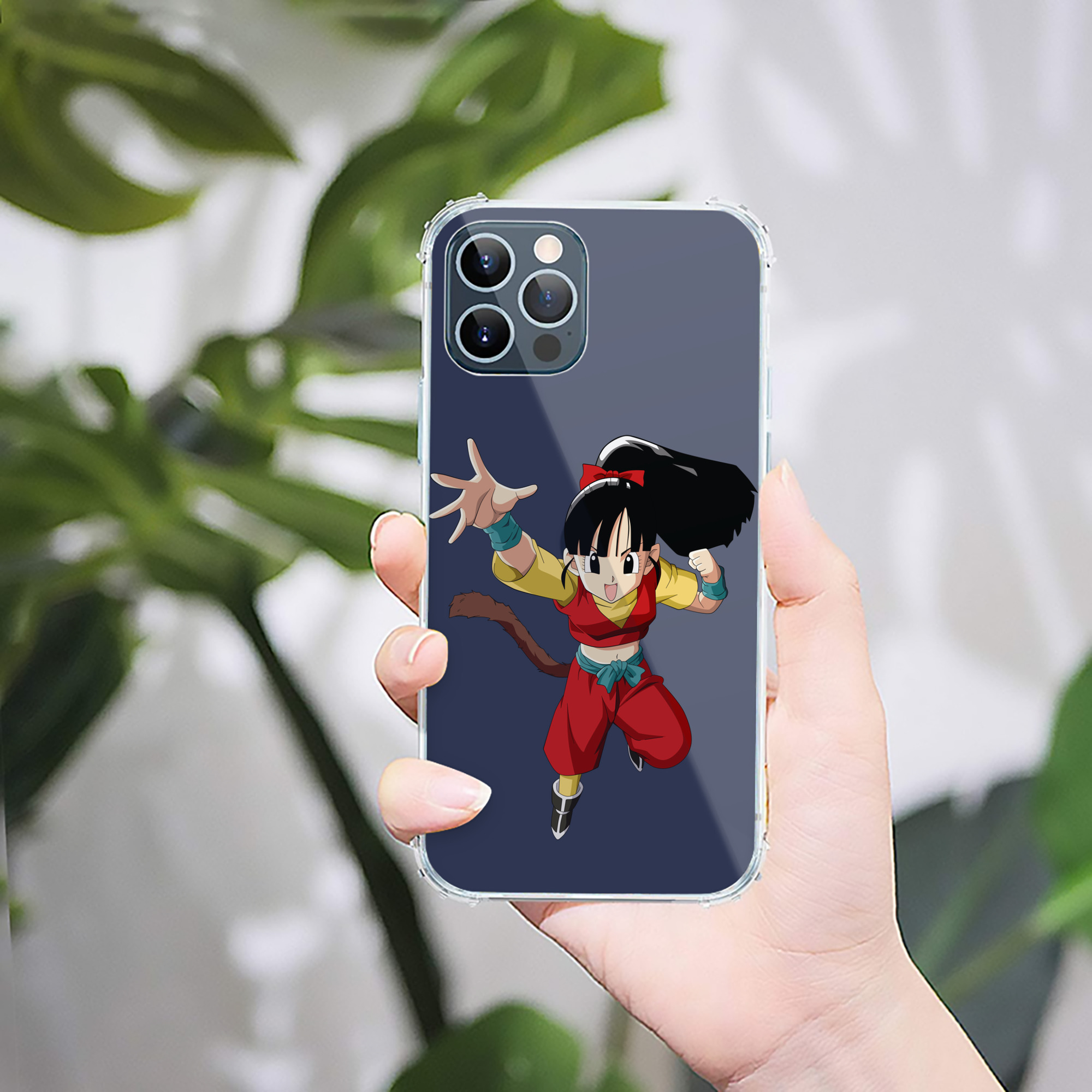 （画像用） ドラゴンボール パン DRAGON BALL Pan 【iPhone 12シリーズ対応】透明スマホケース（クリアソフトケース）